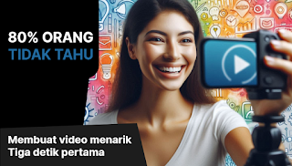 Mulai buat konten sekarang !! Tips Membuat video yang menarik dalam tiga detik pertama