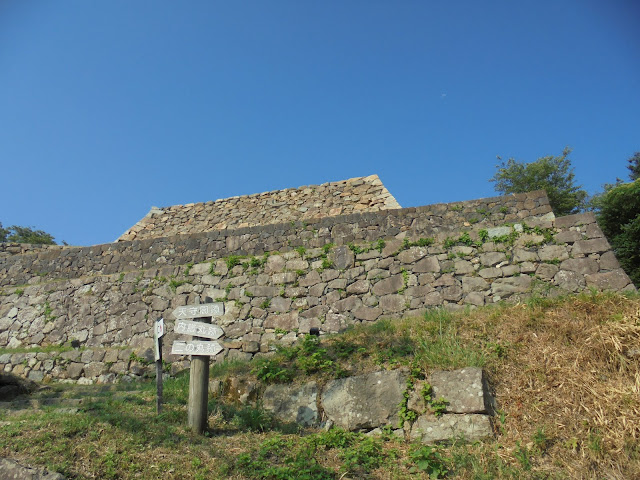 米子城跡天守の石垣