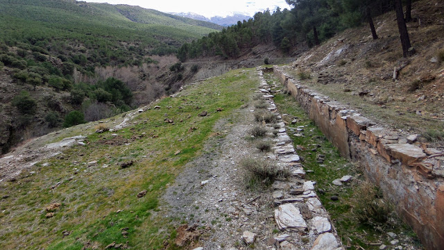 Barranco Alcázar,  central hidroelectrica,  Jérez Del Marquesado