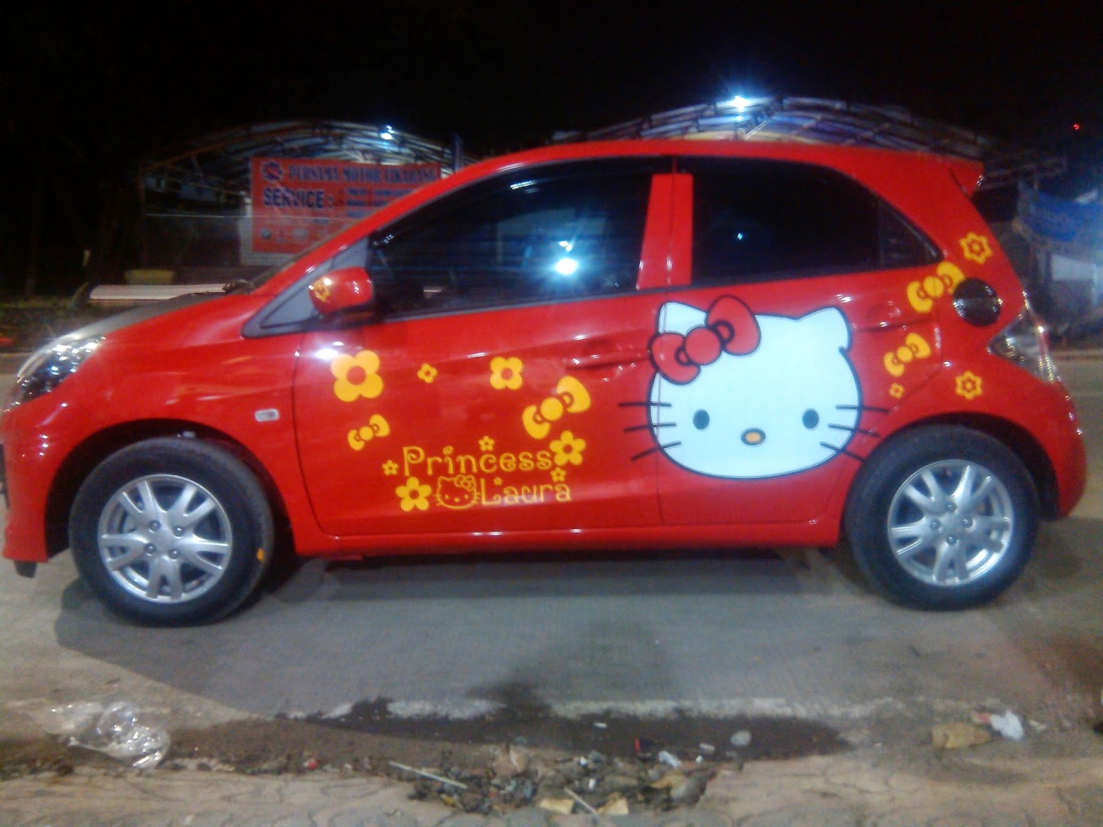 Koleksi Ide 49 Modifikasi Honda Brio Hello Kitty Terupdate Togog Modif