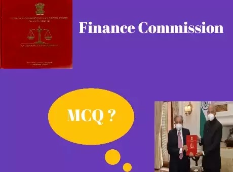 MCQ on Finance Commission