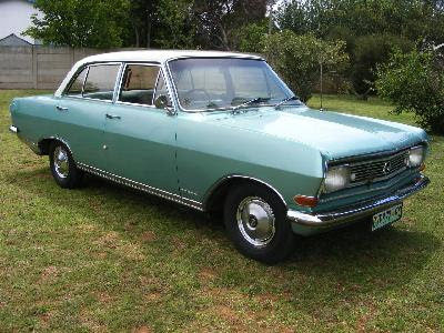 Opel Rekord A B 1966 RHD B 4 door Sedan