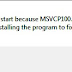 How To Fix The MSVCR100.DLL Is Missing Error