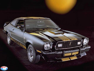 1975 Ford Mustang Cobra II Black Bodykit