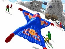 Base Jump Wing Suit Flying