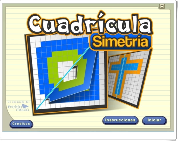 "Cuadrícula Simetría" (Aplicación de Geometría de Primaria)