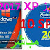 تحميل ويندوز إكس بى المطور 2017 Windows XP 10 Edition Sp3 باحدث البرامج والتعريفات + التفعيل