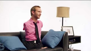 Nick Vujicic: "I hope my story inspires others to not to give up"