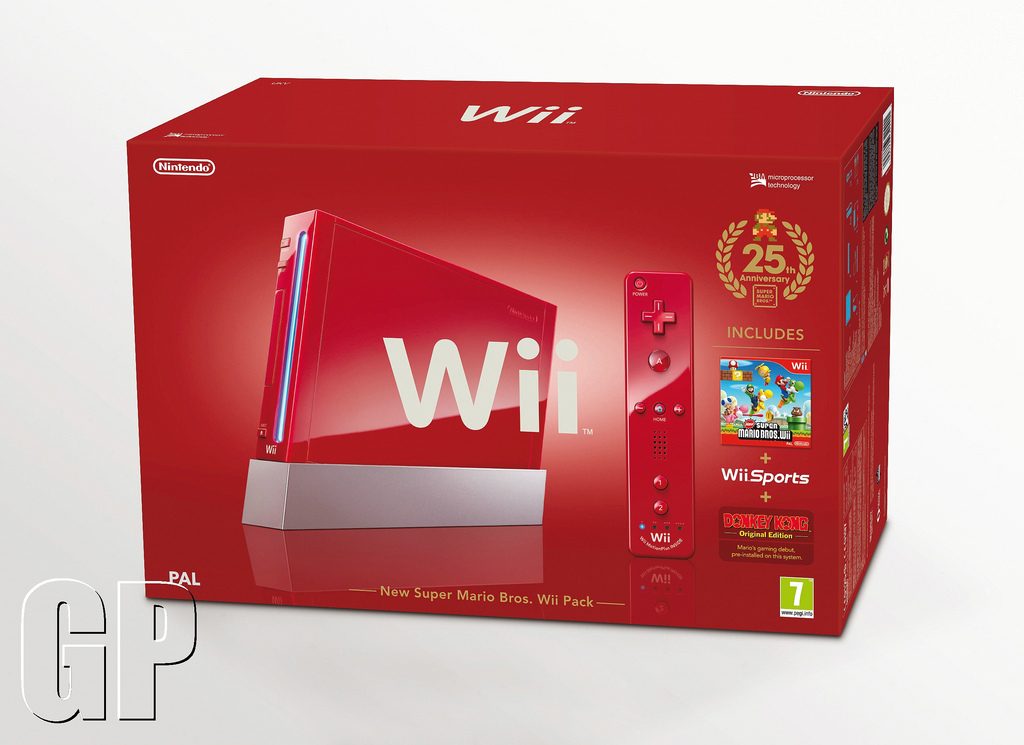This Wii package certainly