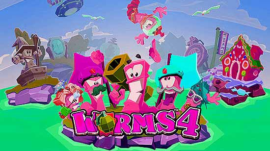 Worms 4 APK + MOD + DATA (Unlimited) Android Download