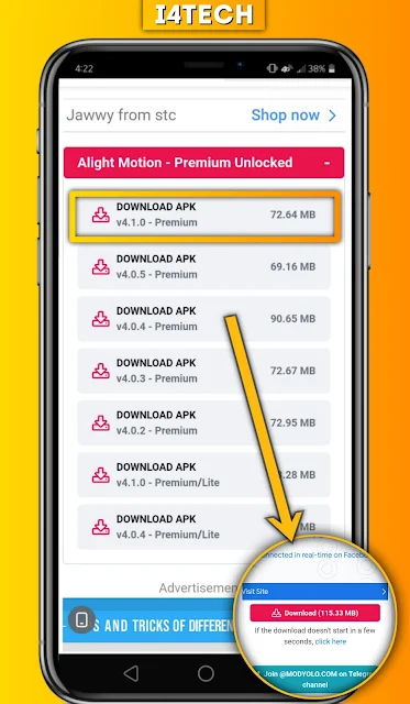 افضل مواقع لتحميل تطبيقات الأندرويد المدفوعة مجانا App Mod