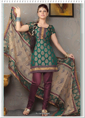 Churidar Salwar Kameez Beautiful Designs