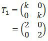 Matrks transformasi dilatasi k=2, UN 2019 matematika no. 27