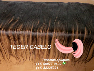 tecer cabelo tecidos