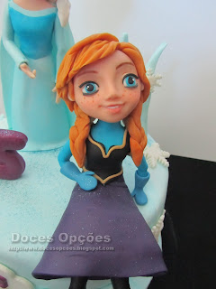 anna frozen cake