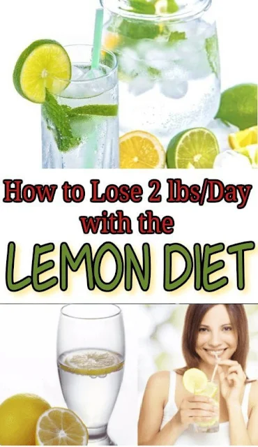 HOW TO LOSE WEIGHT QUICKLY: TWO POUNDS A DAY WITH THE LEMON-DIET!