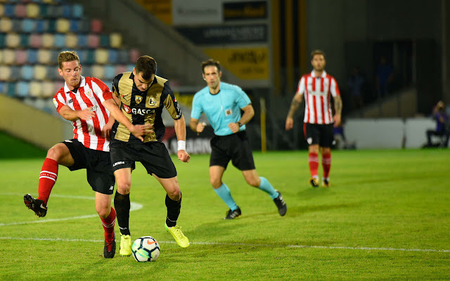 Partido del centenario del Barakaldo CF, con el Athletic