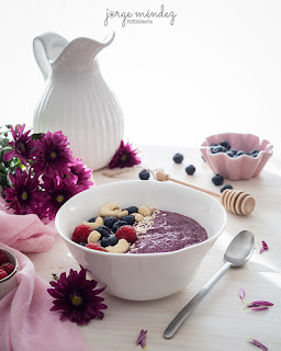 Smoothie Bowl de Arándanos