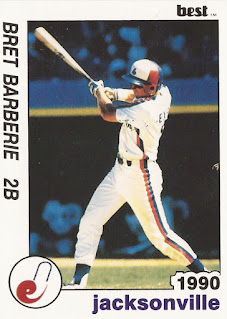 Bret Barberie 1990 Jacksonville Expos card