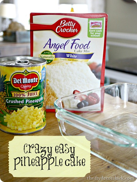 easy pineapple dessert @ thriftydecorchick.com