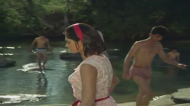 simi garewal swimming