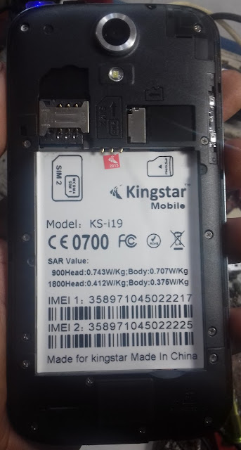 Kingstar KS-i19 Flash File MTK6580 5.0 100% Tested firmware