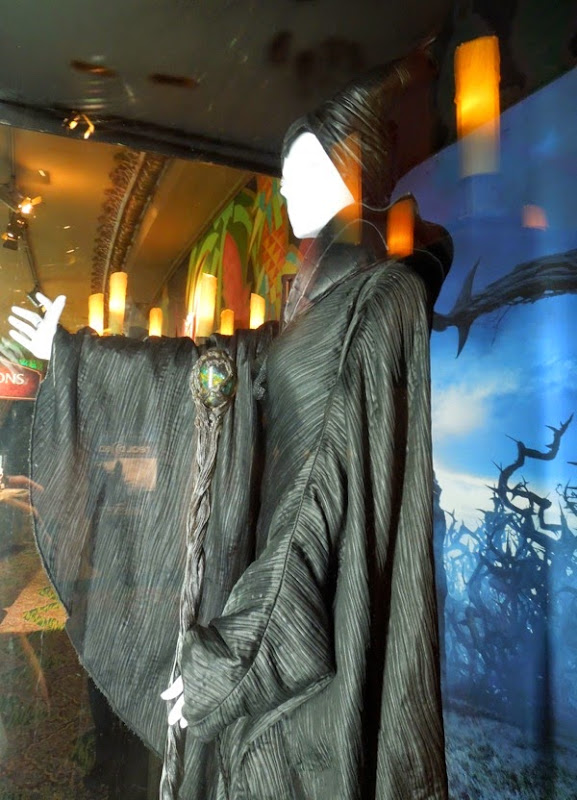 Disney Maleficent movie costume detail