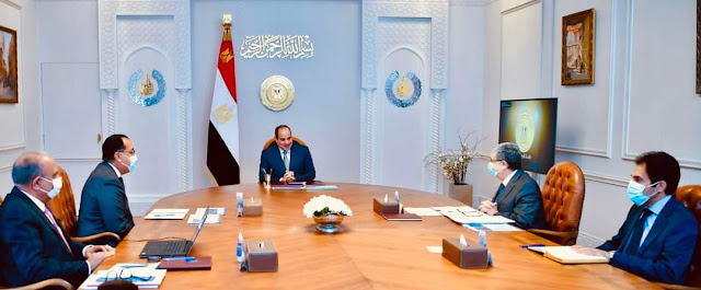 الرئيس السيسي يستعرض جهود تطوير منظومة صناعة الألمونيوم في مصر
