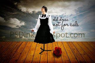 Photomanipulation: Old Dress Not For Sale