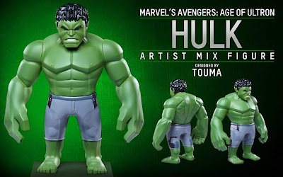 Marvel’s Avengers Age of Ultron Artist Mix Figures Series 2 by Touma & Hot Toys - Hulk