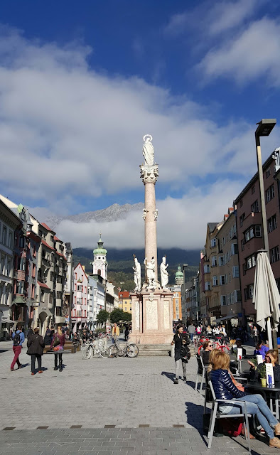 Coluna St. Anna em Innsbruck, Áustria