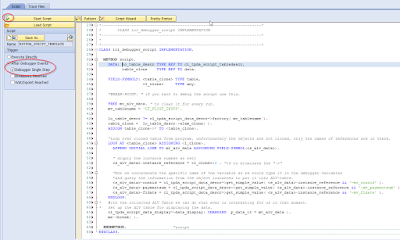 ABAP Debugger Script, SAP ABAP Development, SAP ABAP Tutorials and Materials