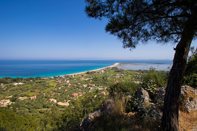 Panorama dal Monastero Faneromeni a Lefkada