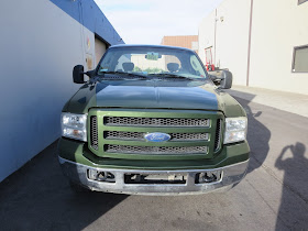 Ford F-350 after body repairs and paint at Almost Everything Auto Body.