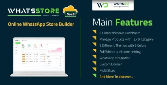 WhatsStore SaaS - Construtor de lojas online do WhatsApp