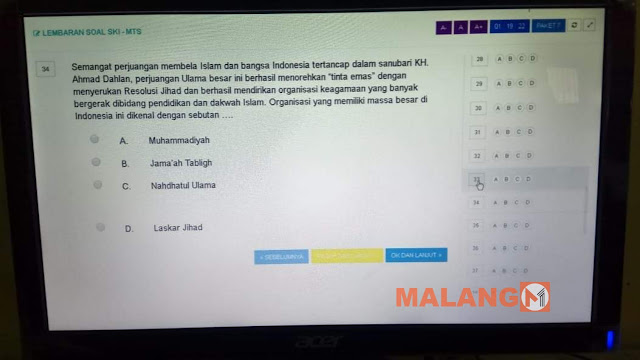 Ada Pembelokan Sejarah Dalam Soal SKI MTs, ini sikap LP Maarif NU Kabupaten Malang