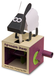 Papercraft animati: la pecorella