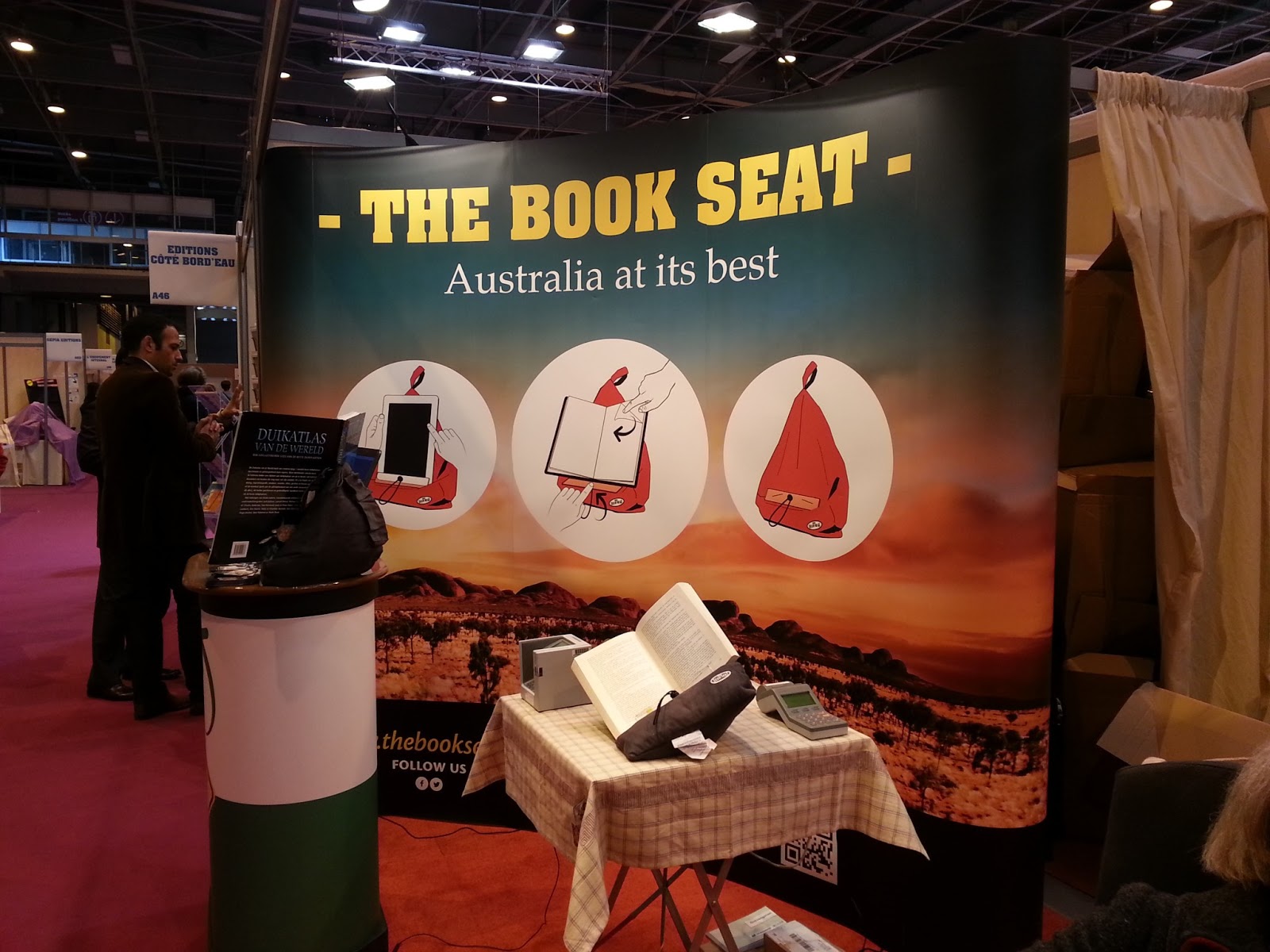 Geek stardust: The Book Seat, kit mains-libres de la lecture