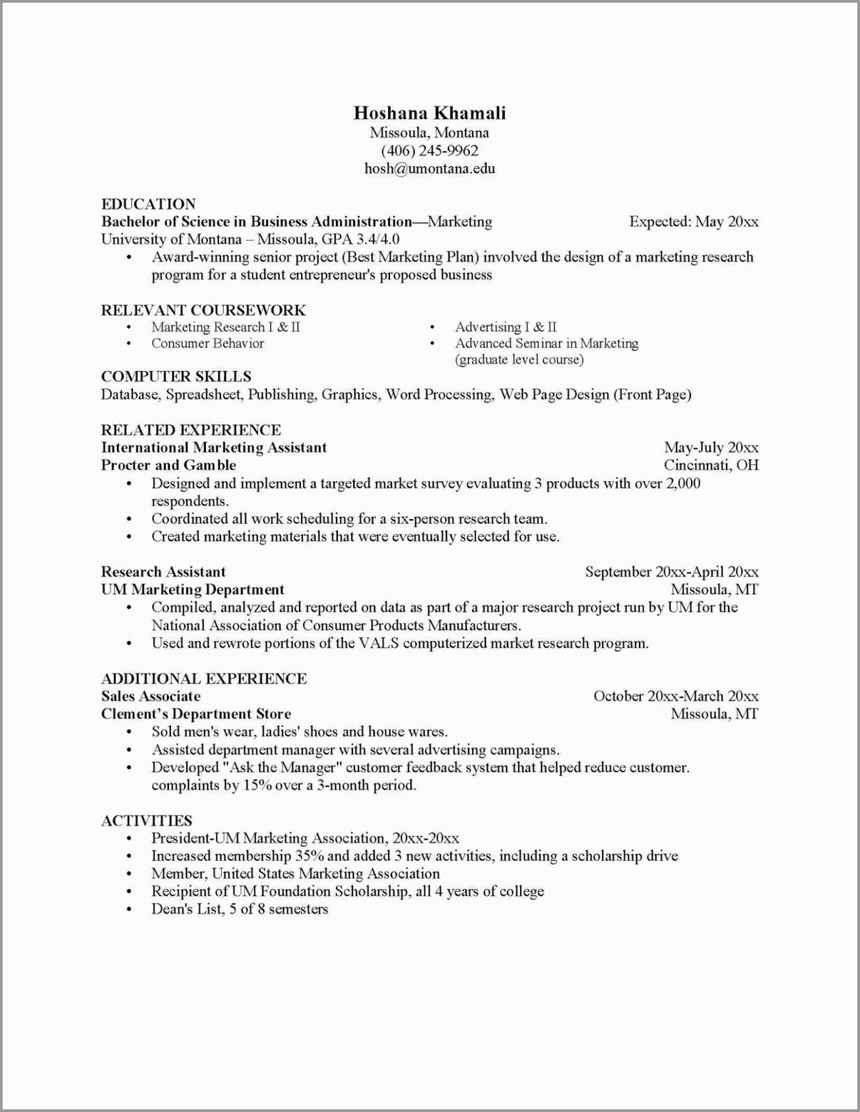 marketing assistant resume example, assistant marketing manager resume examples 2019, marketing assistant resume objective examples 2020, digital marketing assistant resume examples