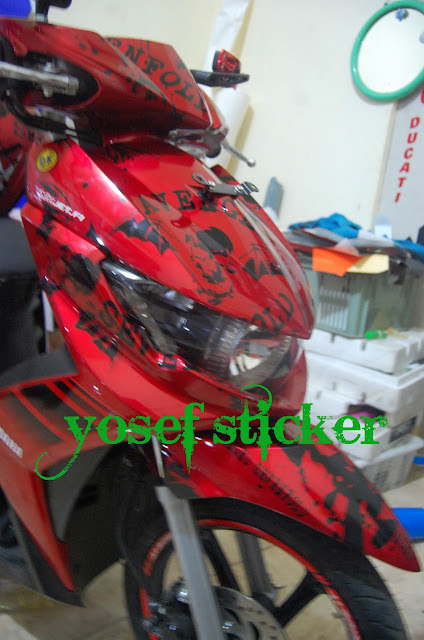 terbaru modifikasi mio soul gt merah