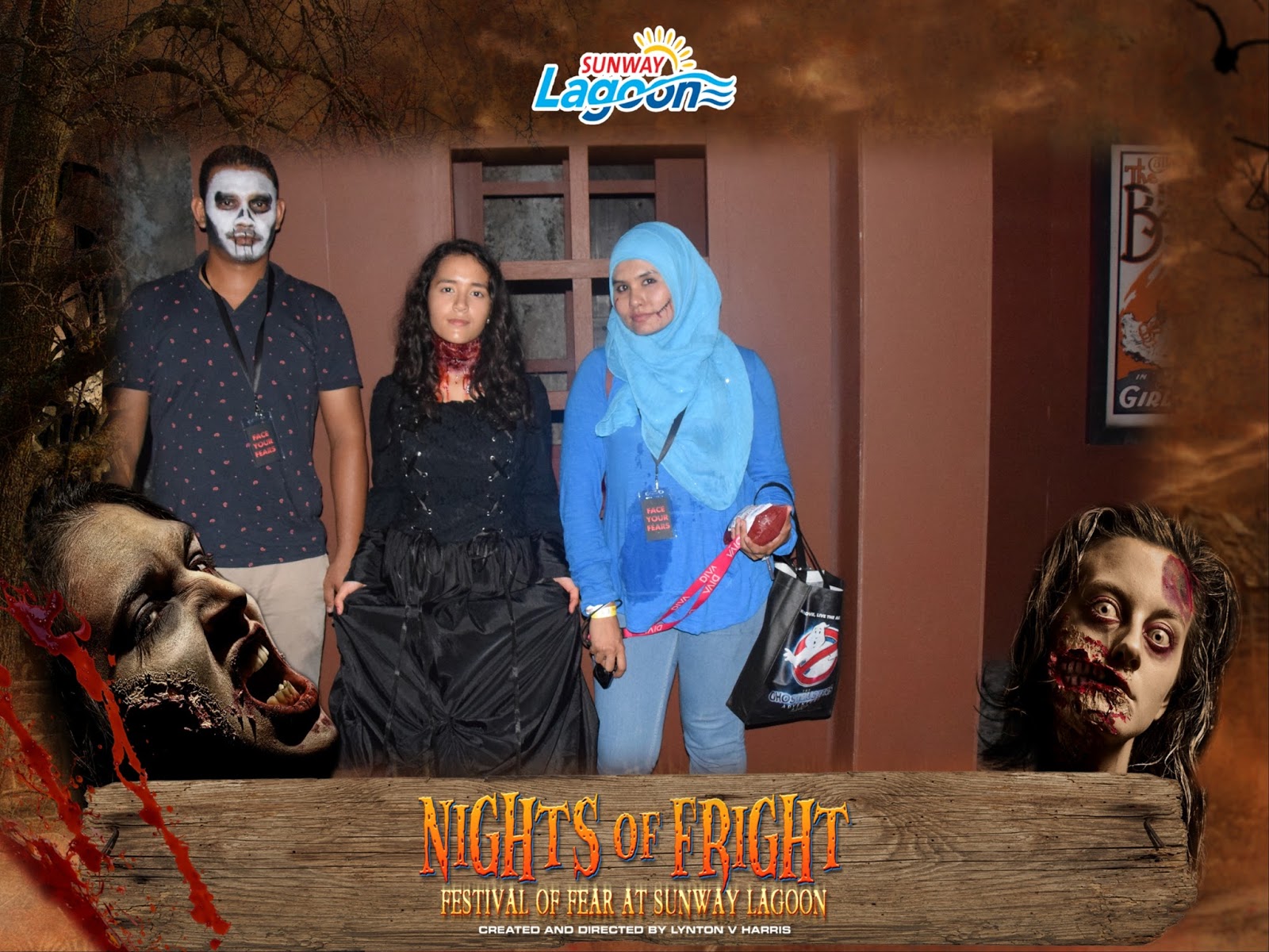 Alialisakreatif by kolin zainal: Night of Fright 4 di 