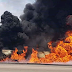 Tanker Explodes On Lagos-Ibadan Highway (VIDEO)