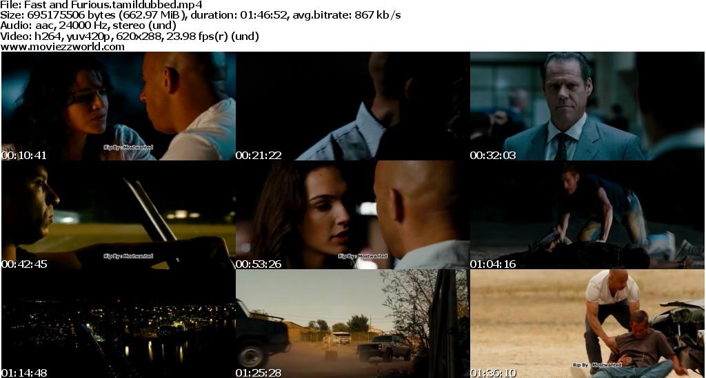 Fast & Furious (2009)Download(Tamil Dubbed) Moviezzworld1
