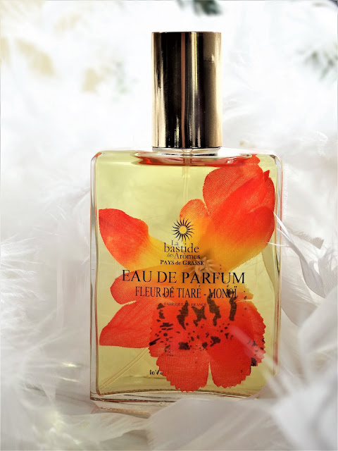 avis Fleur de Tiaré-Monoï de La Bastide des Arômes, parfum monoi, parfum fleur de tiare, parfum femme été, blog parfum, blog bougie