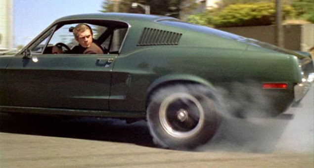 Steve McQueen Bullit Mustang