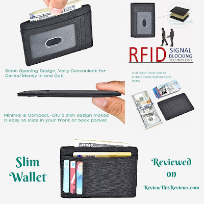 Slim Wallet with RFID Reviewed