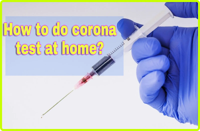 How to do corona virus test