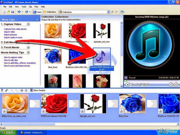 import iTunes music, videos to Windows Movie Maker