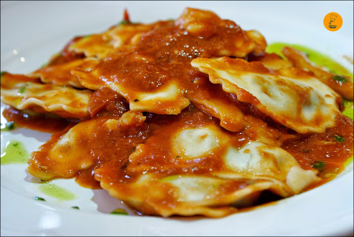 Ravioli al Vodka Trattoria Pizzeria Passaparola Móstoles