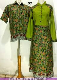 Foto Baju Batik Couple Pekanbaru